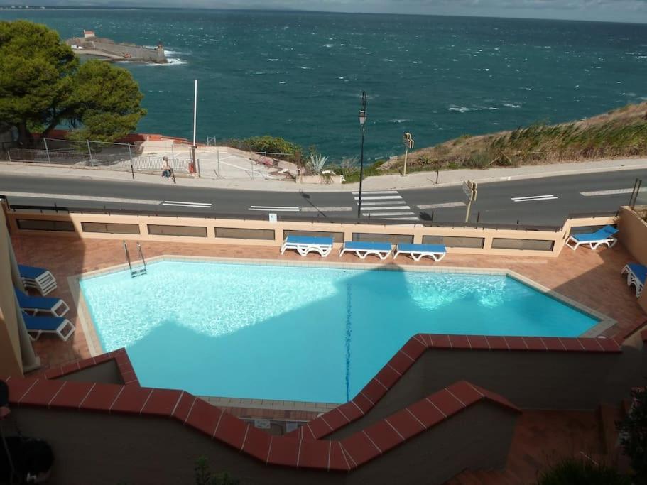 Location Vue Mer Du Samedi Au Samedi, Clim, Parking, Piscine, Plage Collioure Exterior photo
